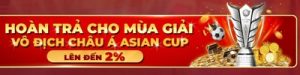 Hoàn Trả Cho Mùa Giải Vô Địch Châu Á Asian Cup Lên Đến 2%